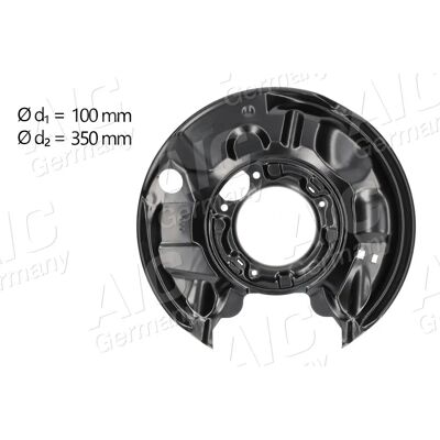 Mercedes-Benz A2034230420 - Bremsscheibe und Ankerblech Mercedes-Benz A2034230420 - Bremsscheibe und Ankerblech