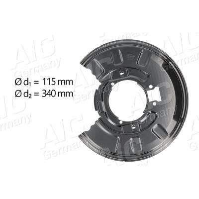 AIC Model 55911 - Achterwielskleed rechts AIC Model 55911 - Achterwielskleed rechts