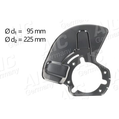 AIC Remschild voor Opel Astra Zafira - Remschijf, links voor AIC Remschild voor Opel Astra Zafira - Remschijf, links voor
