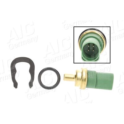 AIC Temperatursensor - Original Kvalitet - 4-Pins - med Tetning og Klemmeholder AIC Temperatursensor - Original Kvalitet - 4-Pins - med Tetning og Klemmeholder