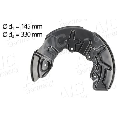 AIC Modello 56583 - Protezione Disco Freno per Audi A4 Sinistra anteriore AIC Modello 56583 - Protezione Disco Freno per Audi A4 Sinistra anteriore