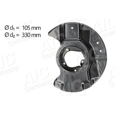 AIC Spritzblech Bremsscheibe Vorderachse Links BMW 5/7/8 - Bremsscheibe AIC Spritzblech Bremsscheibe Vorderachse Links BMW 5/7/8 - Bremsscheibe