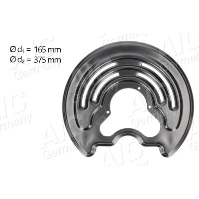 Aic Spritzblech Bremsscheibe für Nissan Primastar - Hinterachse Links Aic Spritzblech Bremsscheibe für Nissan Primastar - Hinterachse Links