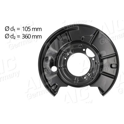 AIC Hintere linke Bremsscheibe Schutzblech - Mercedes S-Klasse W220 C215 AIC Hintere linke Bremsscheibe Schutzblech - Mercedes S-Klasse W220 C215