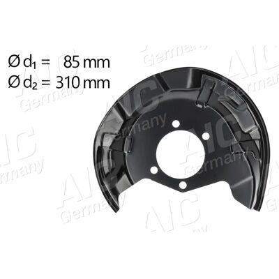 AIC Bremsenscheiben Schutz - Nissan Qashqai Hinterachse rechts AIC Bremsenscheiben Schutz - Nissan Qashqai Hinterachse rechts