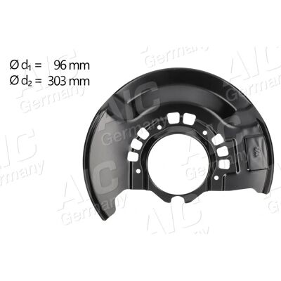 AIC Toyota RAV4 II SUV Vorderachse Links Bremsscheiben Schutz AIC Toyota RAV4 II SUV Vorderachse Links Bremsscheiben Schutz