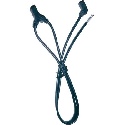 Cable de doble ventilador negro Wallair N40985 - Cable Cable de doble ventilador negro Wallair N40985 - Cable