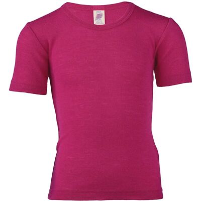 Engel Natur - BaseLayer - Rosa - Wolle/Silber Feinripp - T-Shirt Engel Natur - BaseLayer - Rosa - Wolle/Silber Feinripp - T-Shirt