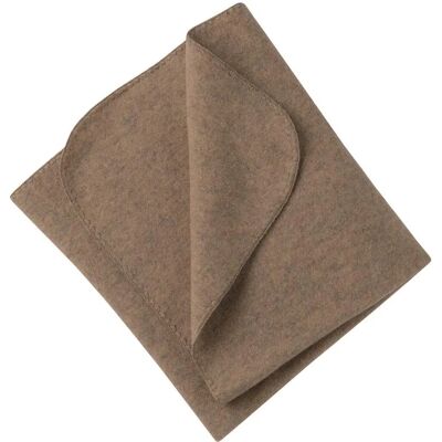 Engel Natur Baby Wolldecke Walnuss Melange - Babydecke Engel Natur Baby Wolldecke Walnuss Melange - Babydecke