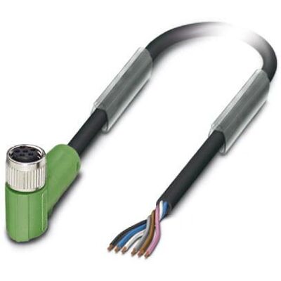 Phoenix Contact 1522260 Sensor/aktuator-kabel - 5m - M8 - Svart/Grå Phoenix Contact 1522260 Sensor/aktuator-kabel - 5m - M8 - Svart/Grå