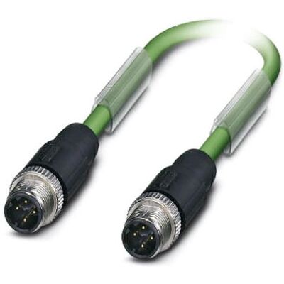 Phoenix Contact 1524394 Signalkabel - 10 m, Grün, M12 Stecker Phoenix Contact 1524394 Signalkabel - 10 m, Grün, M12 Stecker