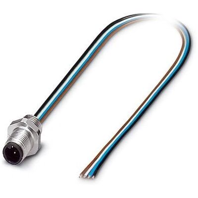 Phoenix SACC-E-M5MS Sensor/aktuator kabelkontakt - 4 poler Phoenix SACC-E-M5MS Sensor/aktuator kabelkontakt - 4 poler