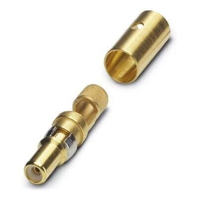 Phoenix Contact 1655577 Drahtverbinder - Koaxialfemale, gold Phoenix Contact 1655577 Drahtverbinder - Koaxialfemale, gold
