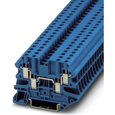 Phoenix Contact UT 4-QUATTRO BU - 4-kanals terminalblock Phoenix Contact UT 4-QUATTRO BU - 4-kanals terminalblock