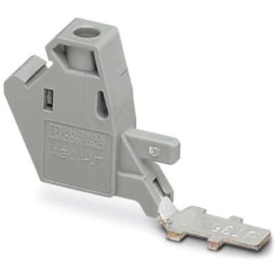 Phoenix Contact AGK 4-UT 35 Klemmenblock - Grau Phoenix Contact AGK 4-UT 35 Klemmenblock - Grau
