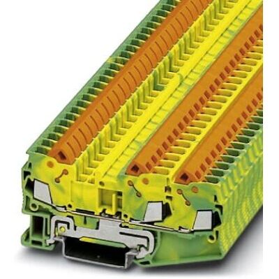 Phoenix Contact QTC 2,5-TWIN-PE Grün-Gelbe Anschlussklemme - Anschlussklemme Phoenix Contact QTC 2,5-TWIN-PE Grün-Gelbe Anschlussklemme - Anschlussklemme