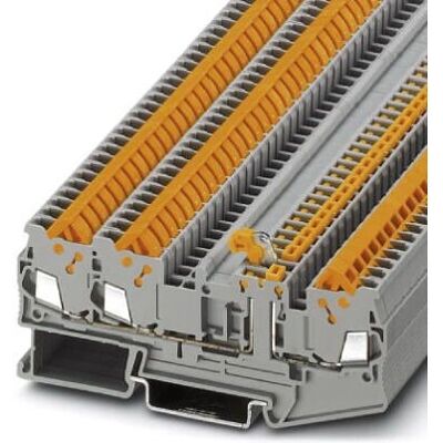 Phoenix Contact QTC 1,5-TWIN-MT Reihenklemme - 50 Stück, Grau Phoenix Contact QTC 1,5-TWIN-MT Reihenklemme - 50 Stück, Grau