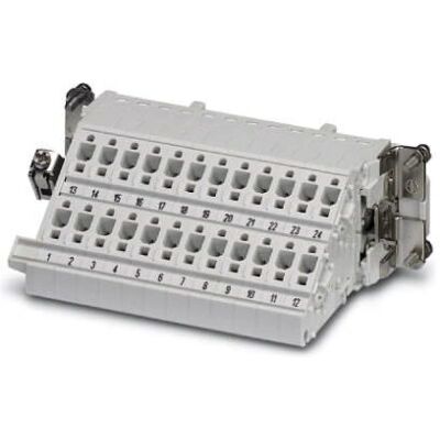 Phoenix HC-B 24-A-DT-PER-F - 24-poliger Klemmenadapter - Steuerungsschrankseite Phoenix HC-B 24-A-DT-PER-F - 24-poliger Klemmenadapter - Steuerungsschrankseite