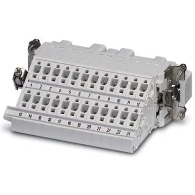 Phoenix HC-B 24-A-DT-PER-M - 24-poliger Klemmenadapter - Serie B24 Phoenix HC-B 24-A-DT-PER-M - 24-poliger Klemmenadapter - Serie B24