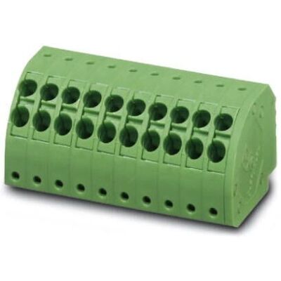 Phoenix Contact 1725120 terminalblock - 3-pol, Nylon, Grön Phoenix Contact 1725120 terminalblock - 3-pol, Nylon, Grön