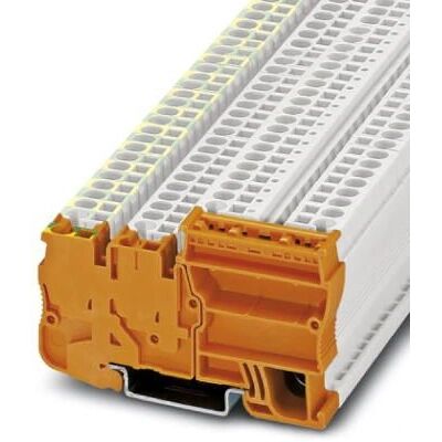 Borne de raccordement Phoenix Contact STIO-IN 2.5/3-PE OG - Orange - Publicité Borne de raccordement Phoenix Contact STIO-IN 2.5/3-PE OG - Orange - Publicité