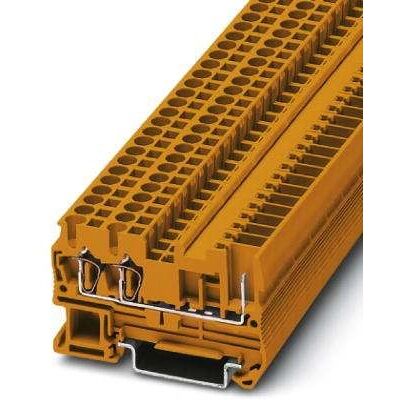 Phoenix Contact ST 2,5-TWIN/ 1P OG Terminalblock - Orange Phoenix Contact ST 2,5-TWIN/ 1P OG Terminalblock - Orange