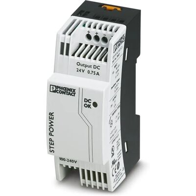 24V Strömförsörjning - DIN-skena 0,75A 18W 24V Strömförsörjning - DIN-skena 0,75A 18W