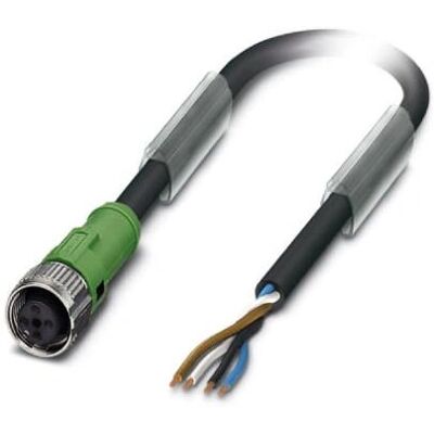 Phoenix 1555648 Sensor/Aktor Kabel - 2 m M12 4-polig Phoenix 1555648 Sensor/Aktor Kabel - 2 m M12 4-polig