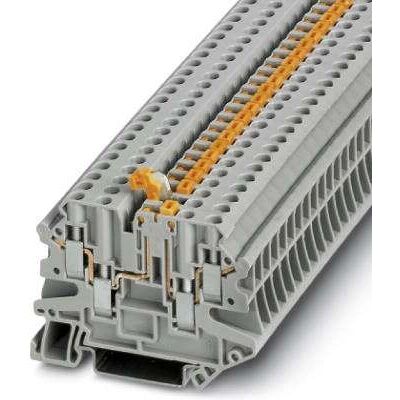 Phoenix Contact UT 4-QUATTRO-MT P/P Block terminal - 4 poler, Grå Phoenix Contact UT 4-QUATTRO-MT P/P Block terminal - 4 poler, Grå
