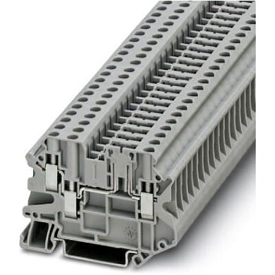 Phoenix Contact UT 4-TWIN-TG Klemme - 1-Etage, 6mm², Grau Phoenix Contact UT 4-TWIN-TG Klemme - 1-Etage, 6mm², Grau
