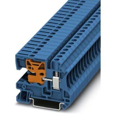 Phoenix Contact UTN 6 3245037 Bloque de terminal - Azul Phoenix Contact UTN 6 3245037 Bloque de terminal - Azul