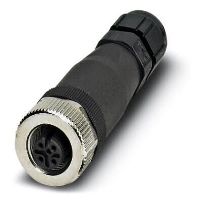 Phoenix Contact 1559000 Kabelkontakt - IP67 M12 svart Phoenix Contact 1559000 Kabelkontakt - IP67 M12 svart