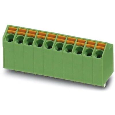 Phoenix Contact SPTA 1/8-3,5 Terminal Block - PCB Female, 8 Way, Green Phoenix Contact SPTA 1/8-3,5 Terminal Block - PCB Female, 8 Way, Green