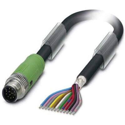 Phoenix Contact 1430048 sensorkabel/aktuator - 1,5 m, M12, Svart Phoenix Contact 1430048 sensorkabel/aktuator - 1,5 m, M12, Svart