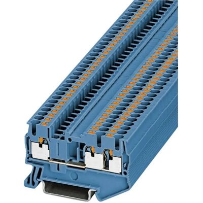 Phoenix Contact Terminal Block - Blue - 3 Poles Phoenix Contact Terminal Block - Blue - 3 Poles