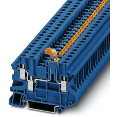 Phoenix Contact UT 4-TWIN-MT BU Klemme - Blau Phoenix Contact UT 4-TWIN-MT BU Klemme - Blau