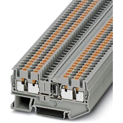 Phoenix Contact 3210279 Terminal Block - Push-in, Grau, 4 Anschlüsse Phoenix Contact 3210279 Terminal Block - Push-in, Grau, 4 Anschlüsse
