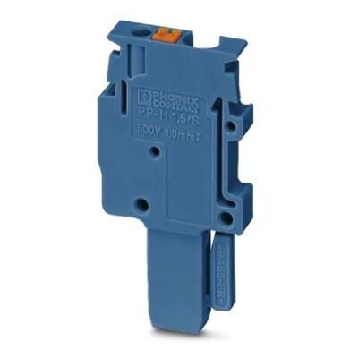 Phoenix Contact PP-H 2,5/1 BU Klemme - Einzelpolig Phoenix Contact PP-H 2,5/1 BU Klemme - Einzelpolig