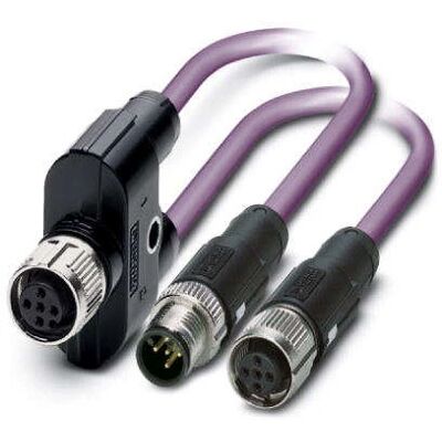 Phoenix Contact 1436026 Signalkabel - 0,5 m Violett Phoenix Contact 1436026 Signalkabel - 0,5 m Violett