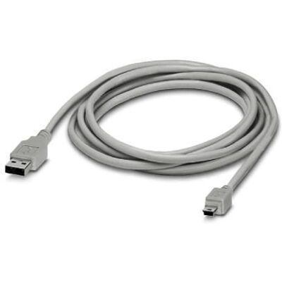 Phoenix Contact USB-Kabel - 3 m - Grau - USB 2.0 Phoenix Contact USB-Kabel - 3 m - Grau - USB 2.0