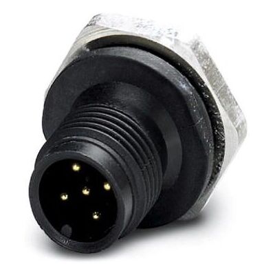 Phoenix Contact M12 Sensor/Actuator Kontakt - 5-pol, IP67, Svart Phoenix Contact M12 Sensor/Actuator Kontakt - 5-pol, IP67, Svart