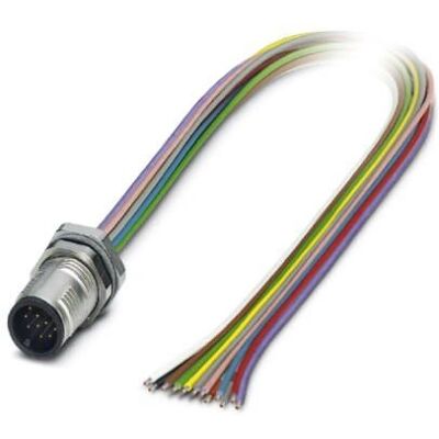 Phoenix Contact 1437122 Sensor/Aktuator Kabel - 12-polig M12 - 0,5 m Phoenix Contact 1437122 Sensor/Aktuator Kabel - 12-polig M12 - 0,5 m