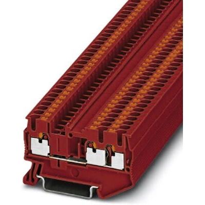 Phoenix Contact PT 2.5-TWIN RD Terminal Block - Red Phoenix Contact PT 2.5-TWIN RD Terminal Block - Red