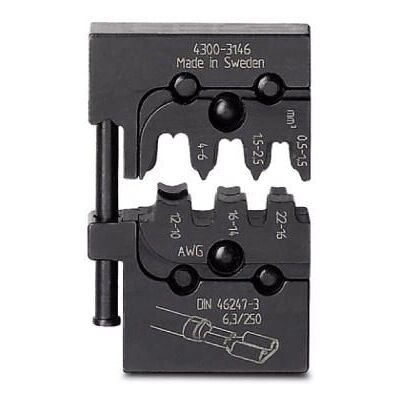 Phoenix Contact 1212085 Accessorio per Crimpare - Terminali Faston non isolati - 0,5-6 mm² Phoenix Contact 1212085 Accessorio per Crimpare - Terminali Faston non isolati - 0,5-6 mm²