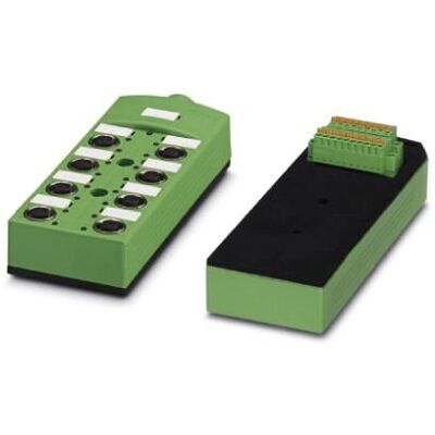 Phoenix Modell 1437232 Sensor-/Aktor-Box - IP54 Grün Phoenix Modell 1437232 Sensor-/Aktor-Box - IP54 Grün