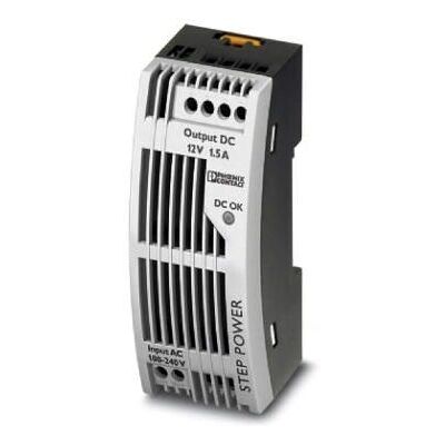 Strömforsyning Phoenix Contact STEP-PS/1AC/24DC/0.75/FL - 24V 0.75A Strömforsyning Phoenix Contact STEP-PS/1AC/24DC/0.75/FL - 24V 0.75A