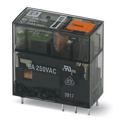 Phoenix Contact REL-MR-24A 2-poligt DPDT-relä - Elektriskt relä Phoenix Contact REL-MR-24A 2-poligt DPDT-relä - Elektriskt relä