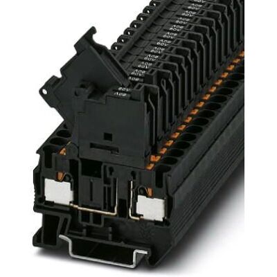 Phoenix Contact PT 4-HESILED 60 säkringsblock - LED, DIN-skena, svart Phoenix Contact PT 4-HESILED 60 säkringsblock - LED, DIN-skena, svart