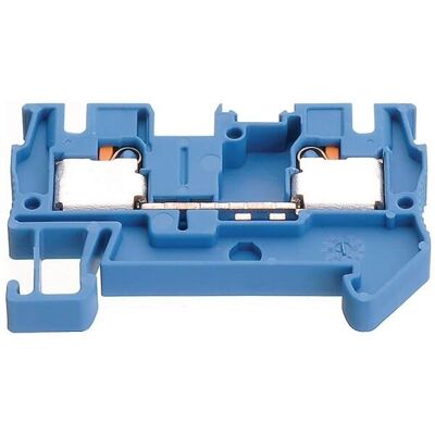 Phoenix Contact 3211760 Terminal Block - Push-In, Blue, 2 Poles Phoenix Contact 3211760 Terminal Block - Push-In, Blue, 2 Poles