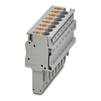 Phoenix PP-H 4/ 8 Klemme - 8-pol., Grau Phoenix PP-H 4/ 8 Klemme - 8-pol., Grau